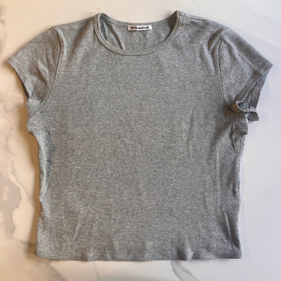 Reformation Muse Tee (White) - Picture 4 of 4